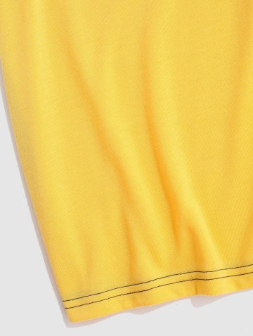 Be Happy Two Tone Face T-shirt