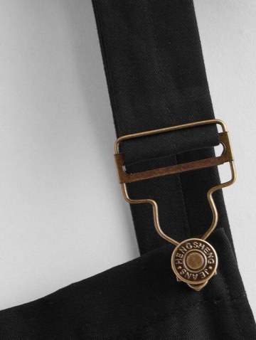 Casual Mushroom Patterned Overall Mini Dress