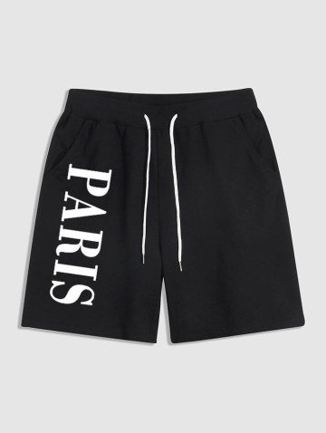 C'est La Vie Paris T Shirt With Sweat Shorts Two Piece Set
