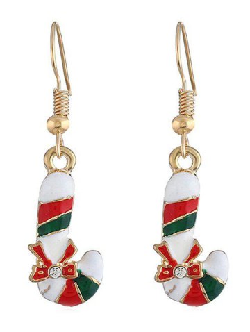 Christmas Candy Bar Rhinestone Earrings