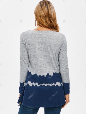 Color Block Full Sleeve Cardigan