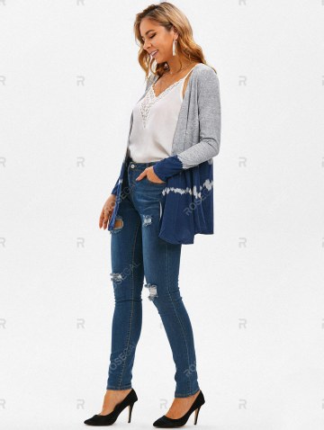 Color Block Full Sleeve Cardigan