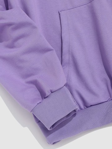 Desired Pattern Colorblock Hoodie