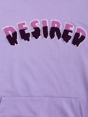 Desired Pattern Colorblock Hoodie