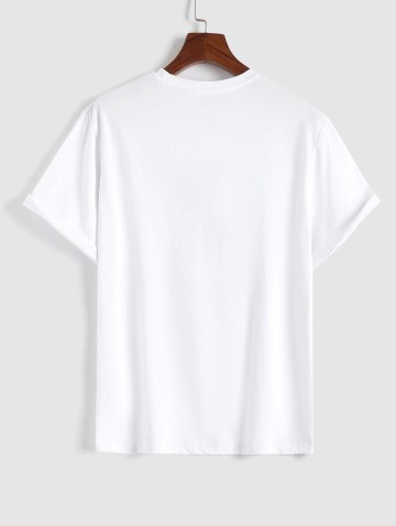 Digital Dinosaur Slogan Print Graphic T-shirt