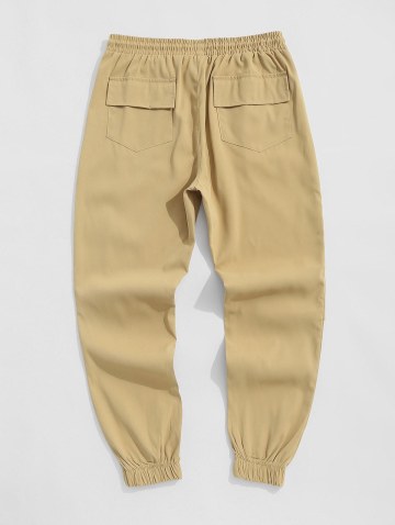 Label Design Multi Pockets Jogger Cargo Pants