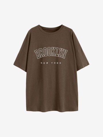 Oversized Brooklyn Graphic Tee