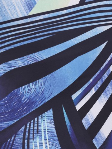 Patterned Criss Cross Open Back Cami Slinky Dress