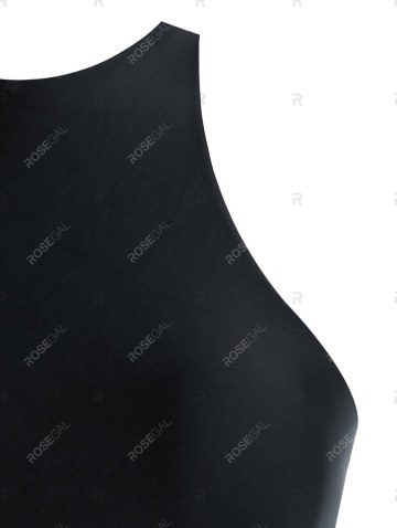 Plaid Print Mid Rise Padded Bikini Set