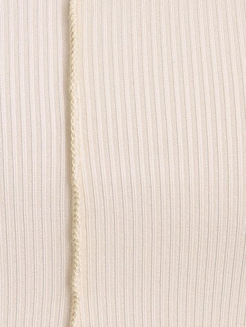 Ribbed Topstitching Slit Tank Top