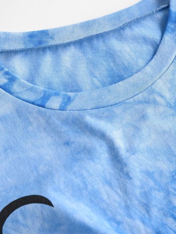 Smile Heart Tie Dye T Shirt