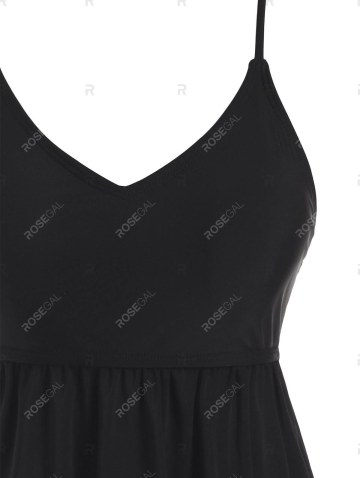 Striped Peplum High Waisted Tankini Swimwear