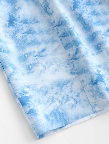 Tie Dye Bustier Tube Dress